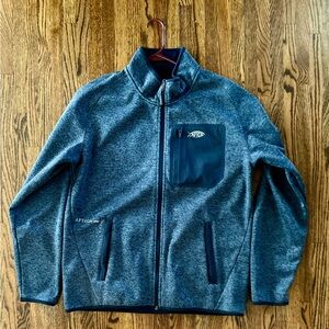 AFTCO Mens Large Windproof Jacket Blue
